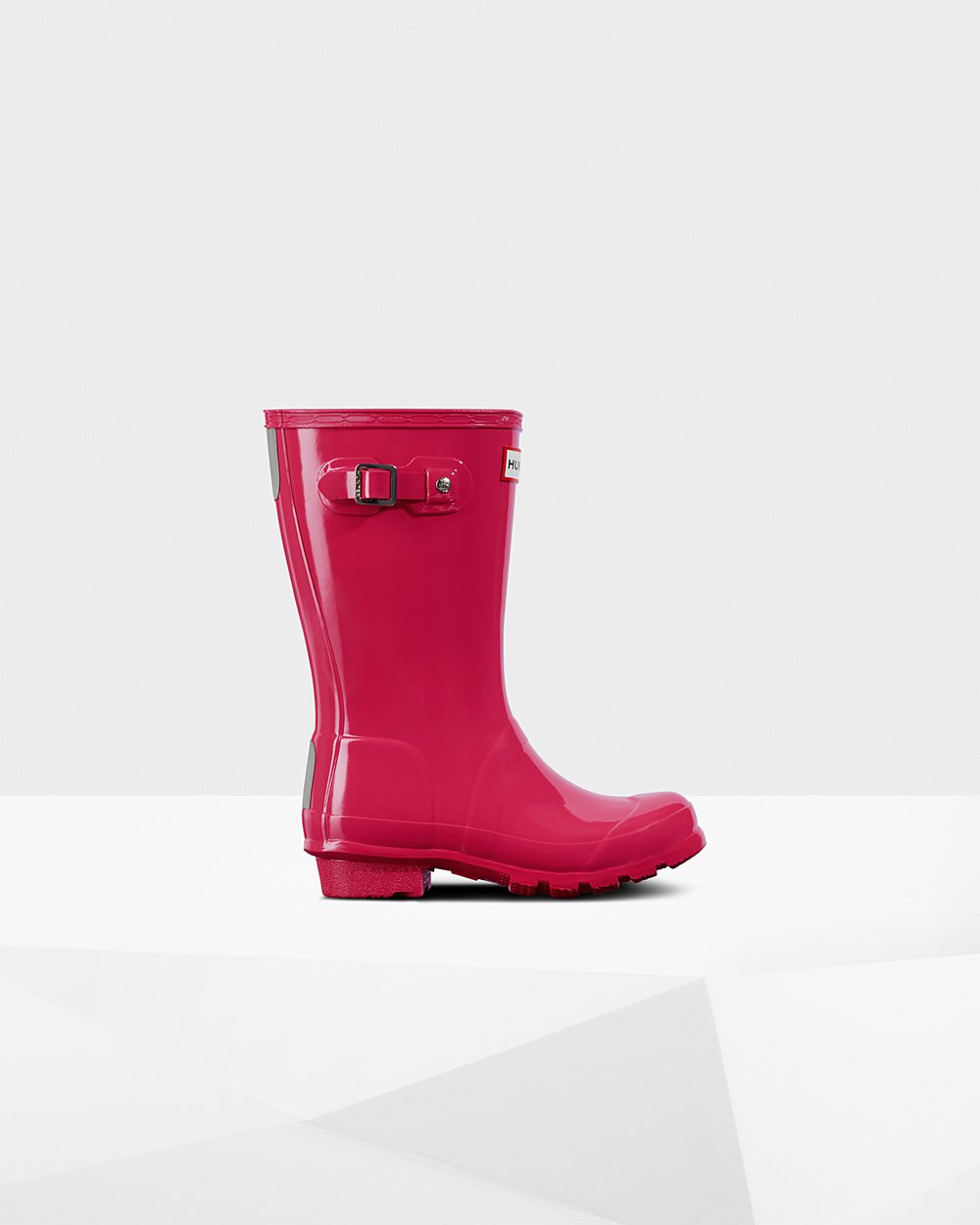 Hunter Niños Original Big Gloss - Botas de Lluvia Rosas - 304-ACEMIO